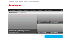 Desktop Screenshot of prensaeconomica.com.ar