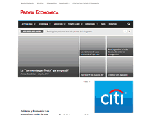 Tablet Screenshot of prensaeconomica.com.ar